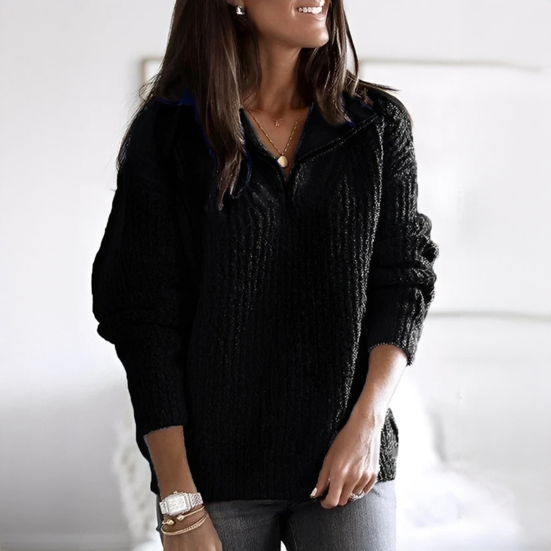 Calena - Sweter w przytulnym i eleganckim stylu