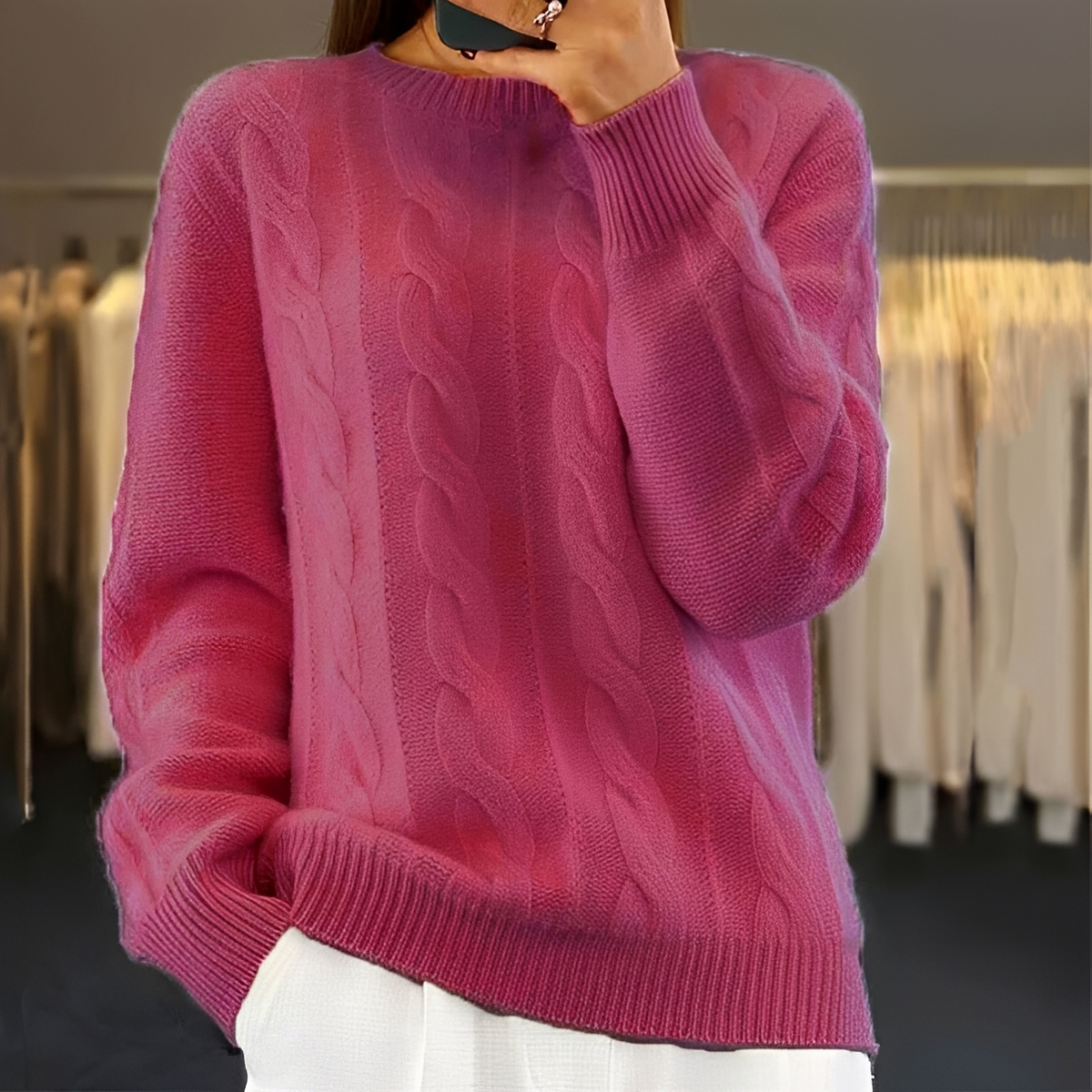 Gloire - Ciepły i elegancki sweter