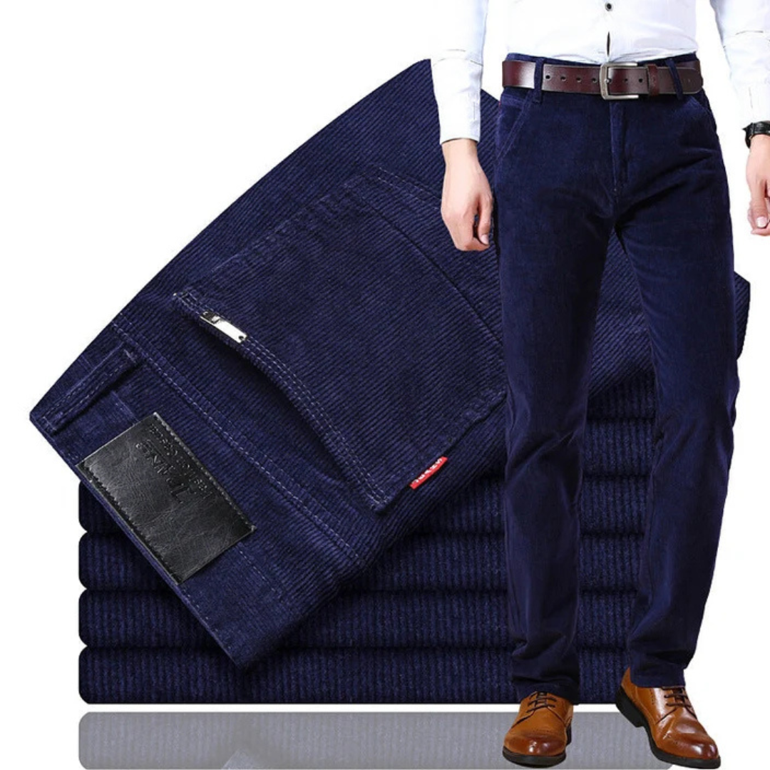 Douglas - Swobodne spodnie z prostym krojem