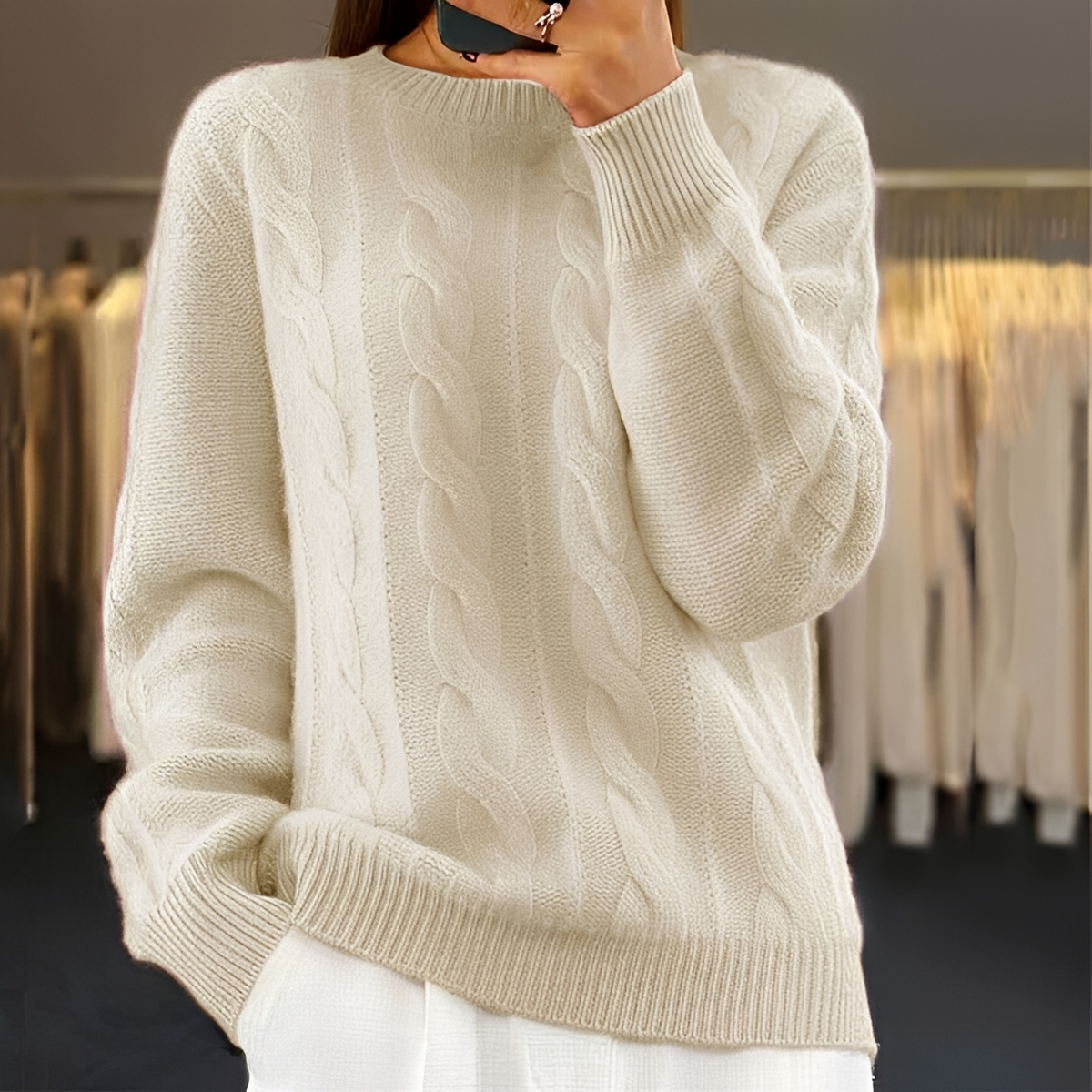 Gloire - Ciepły i elegancki sweter
