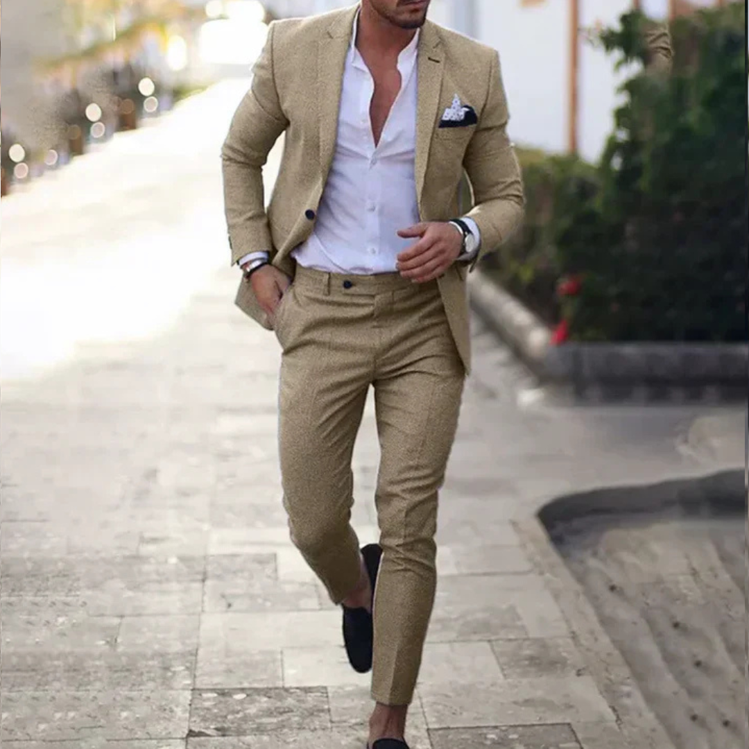 Asher - Zestaw garniturowy ze spodniami, styl casual