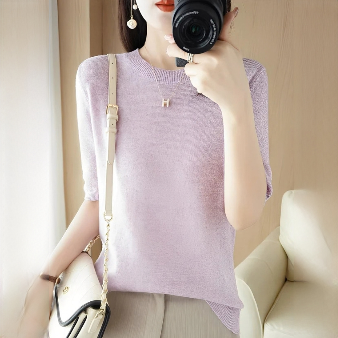 Blandine - Modny i subtelny T-shirt
