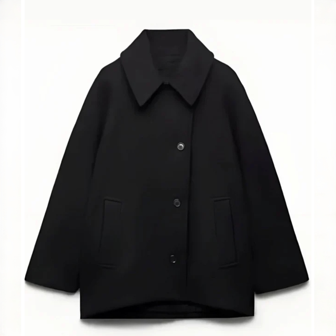 Hannah - Elegancki i ciepły oversize płaszcz