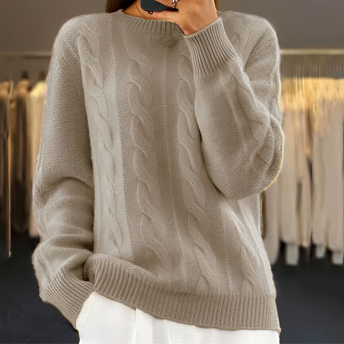 Gloire - Ciepły i elegancki sweter