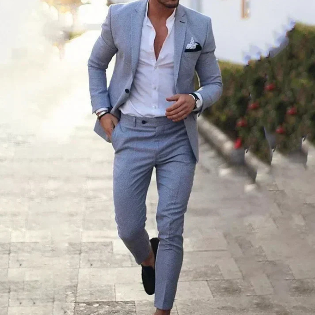 Asher - Zestaw garniturowy ze spodniami, styl casual