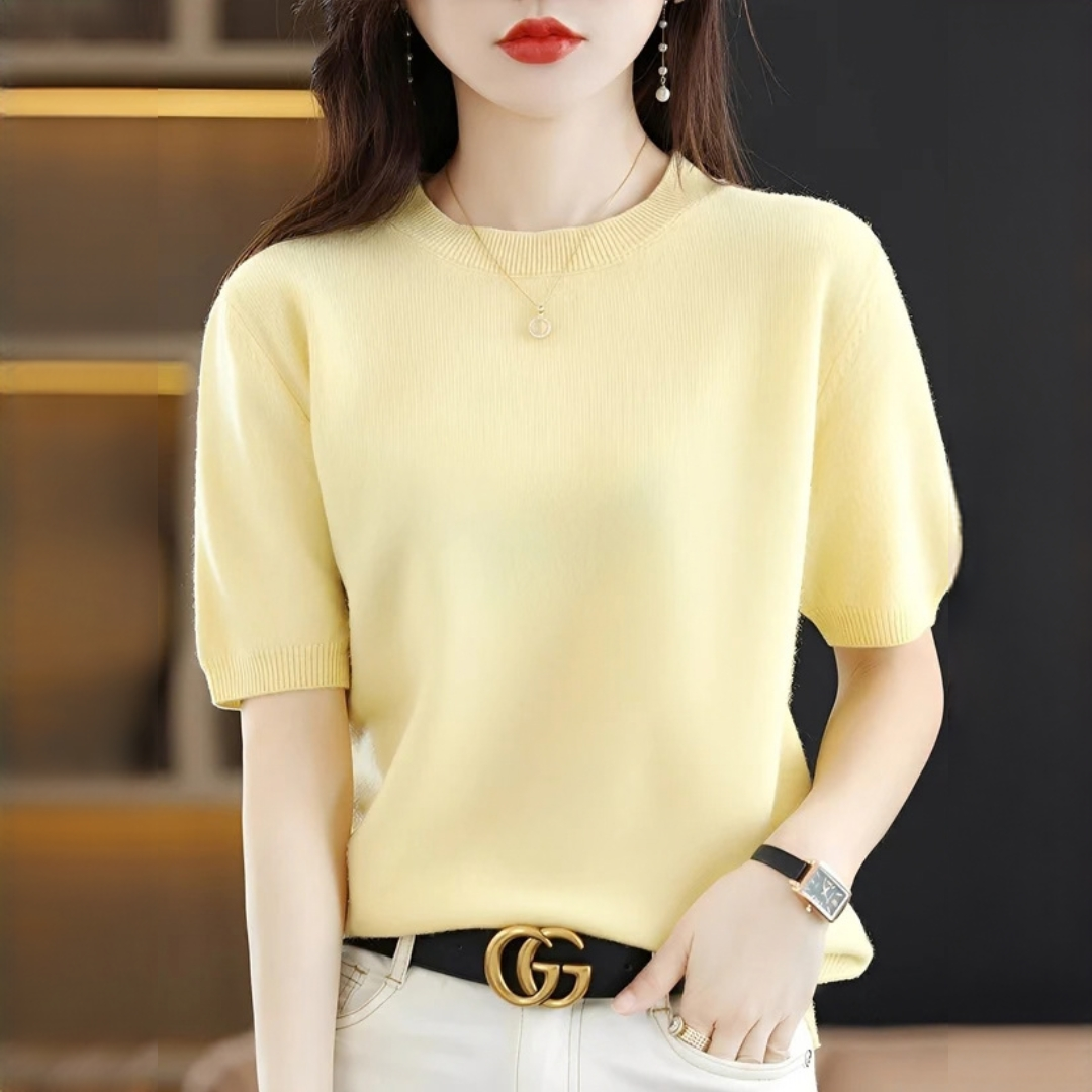 Blandine - Modny i subtelny T-shirt