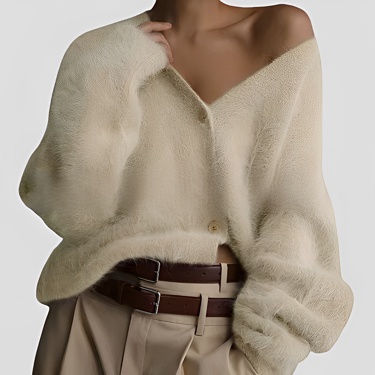 Erza - Miękki i przytulny oversize sweter