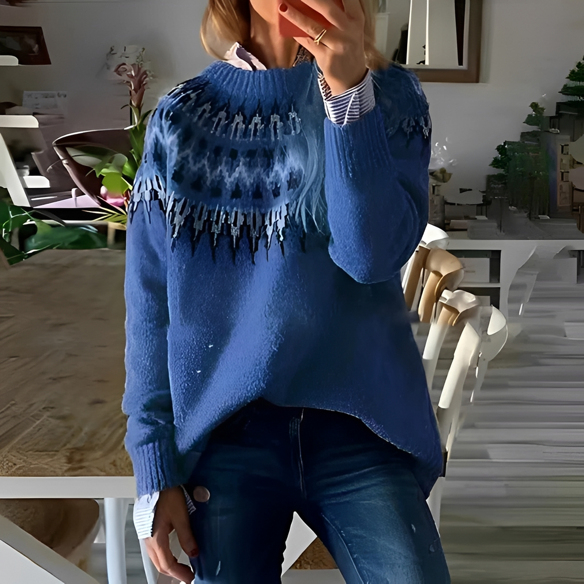 Janeth - Klasyczny i ciepły sweter