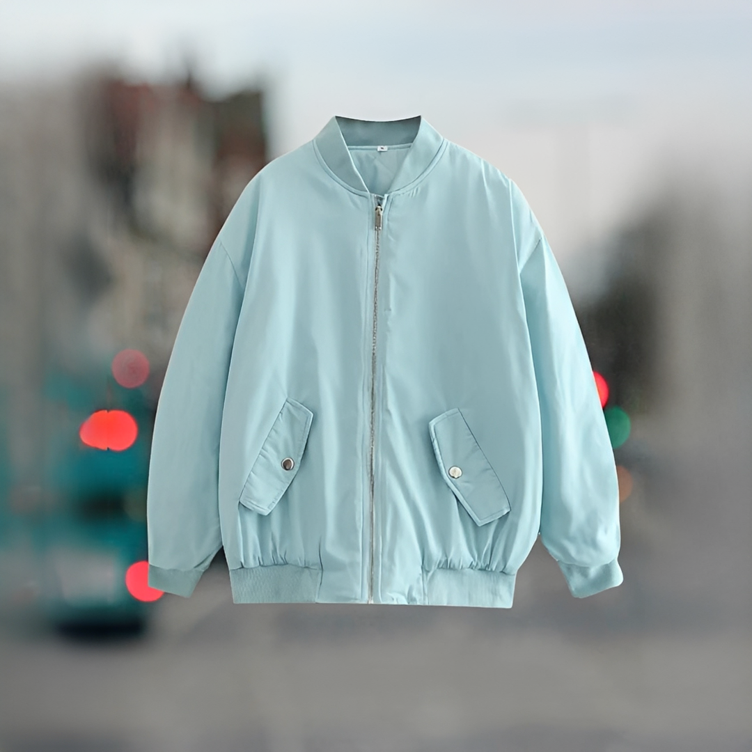 Fellaine - Przytulna oversize'owa kurtka bomberka
