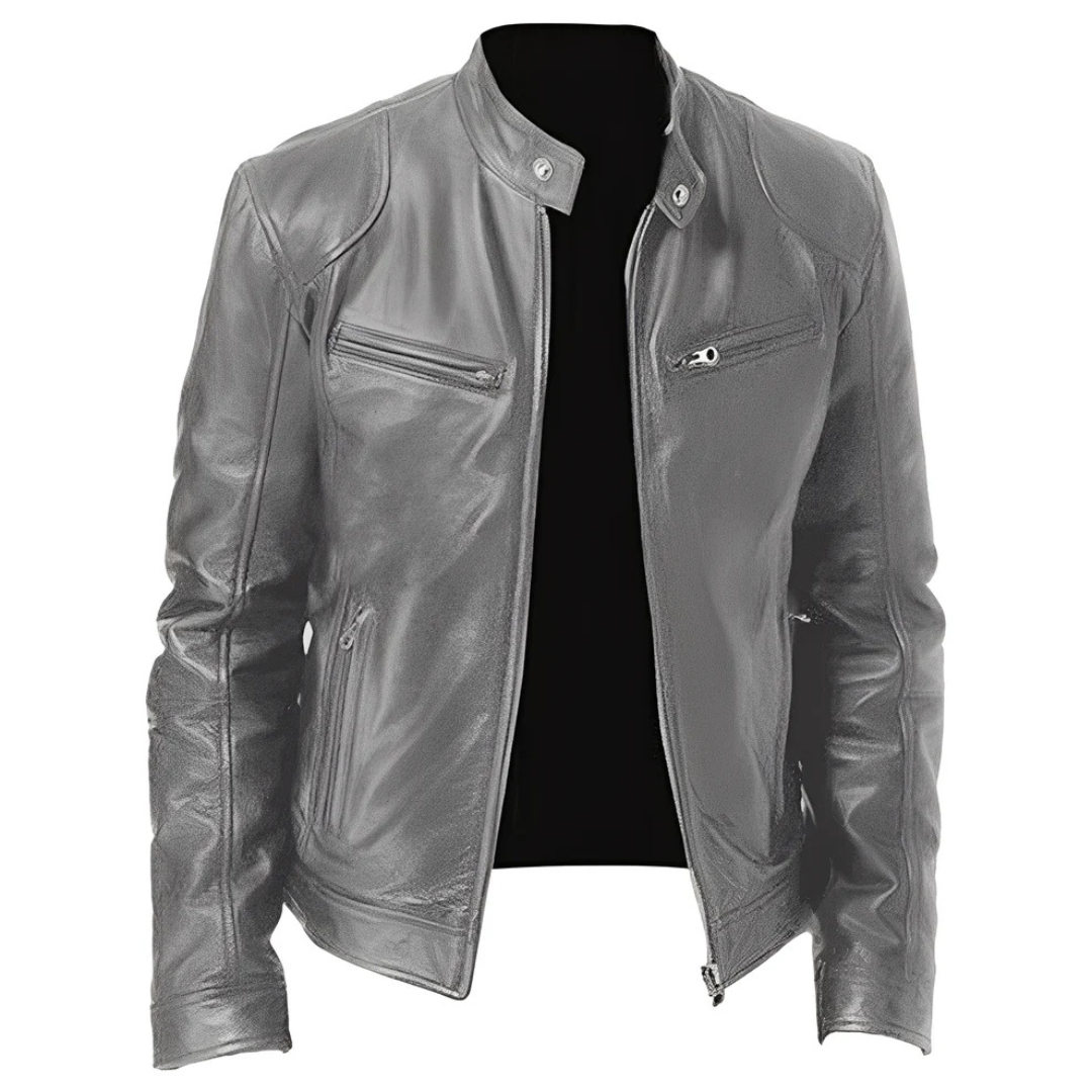 Jaron - Solidna kurtka w stylu casual