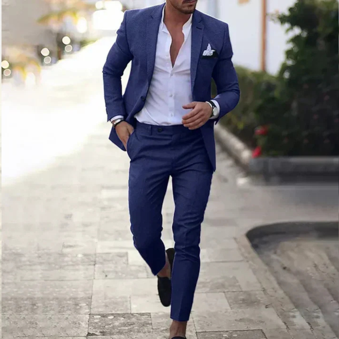 Asher - Zestaw garniturowy ze spodniami, styl casual
