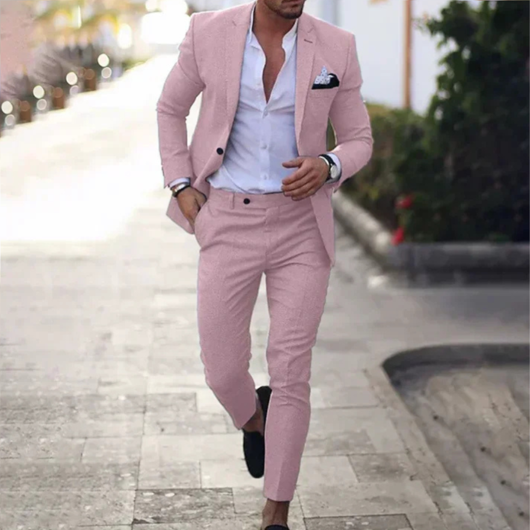Asher - Zestaw garniturowy ze spodniami, styl casual