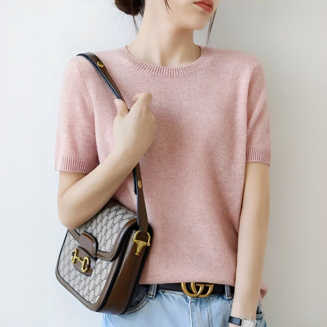 Blandine - Modny i subtelny T-shirt