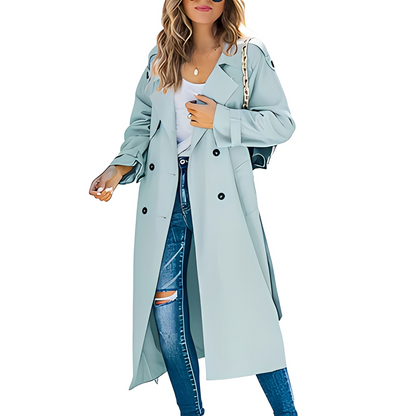 Karrie - Long and warm women's overcoat