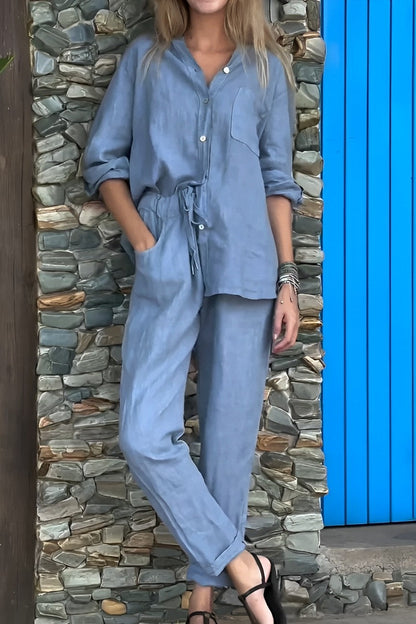 Krystelle - Luźny komplet w stylu casual