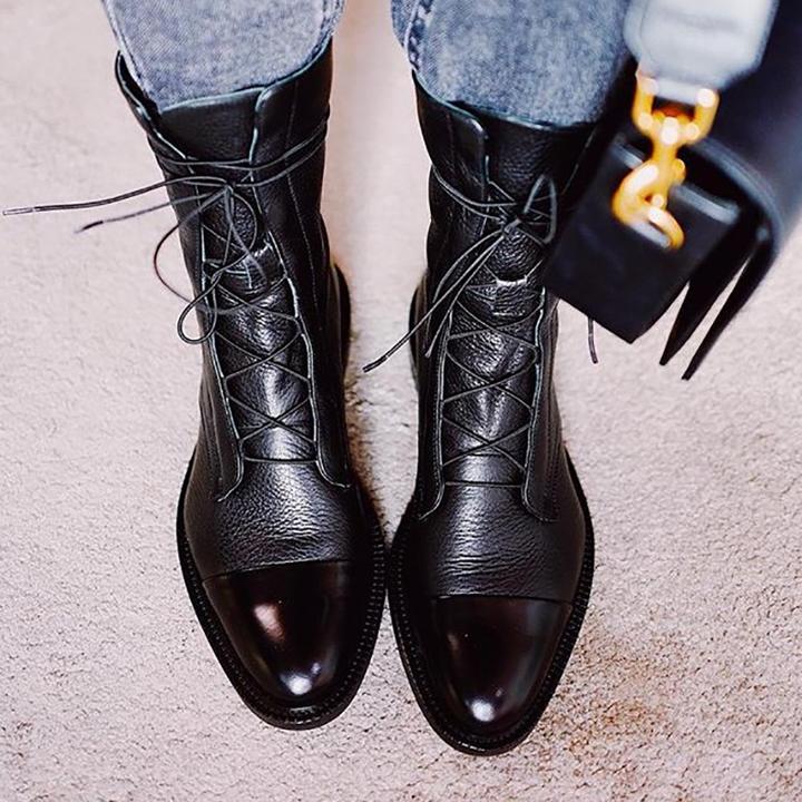Hailey – Eleganckie botki z delikatnym obcasem