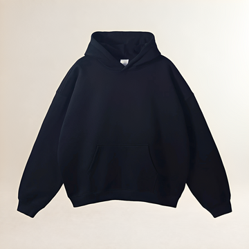 Męska bluza oversize z kapturem kangurkowa kieszeń luźny krój casual
