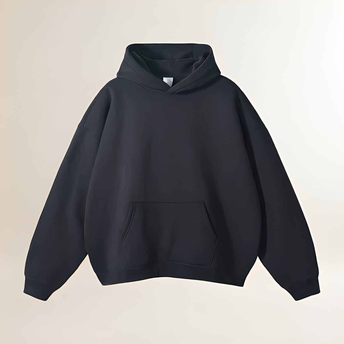 Męska bluza oversize z kapturem kangurkowa kieszeń luźny krój casual