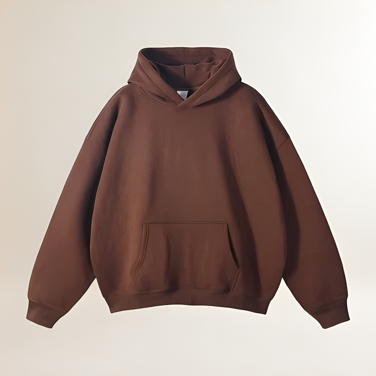Męska bluza oversize z kapturem kangurkowa kieszeń luźny krój casual