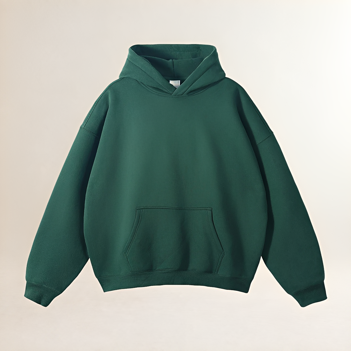 Męska bluza oversize z kapturem kangurkowa kieszeń luźny krój casual