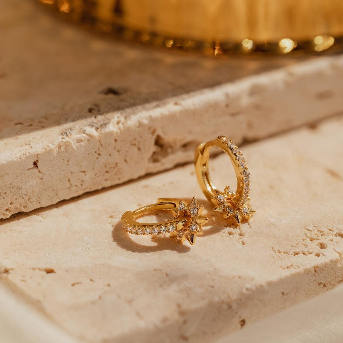 Natalia – Kolczyki Pavé Soleil