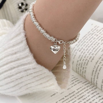 Marie – Elegancka Bransoletka z Sercem