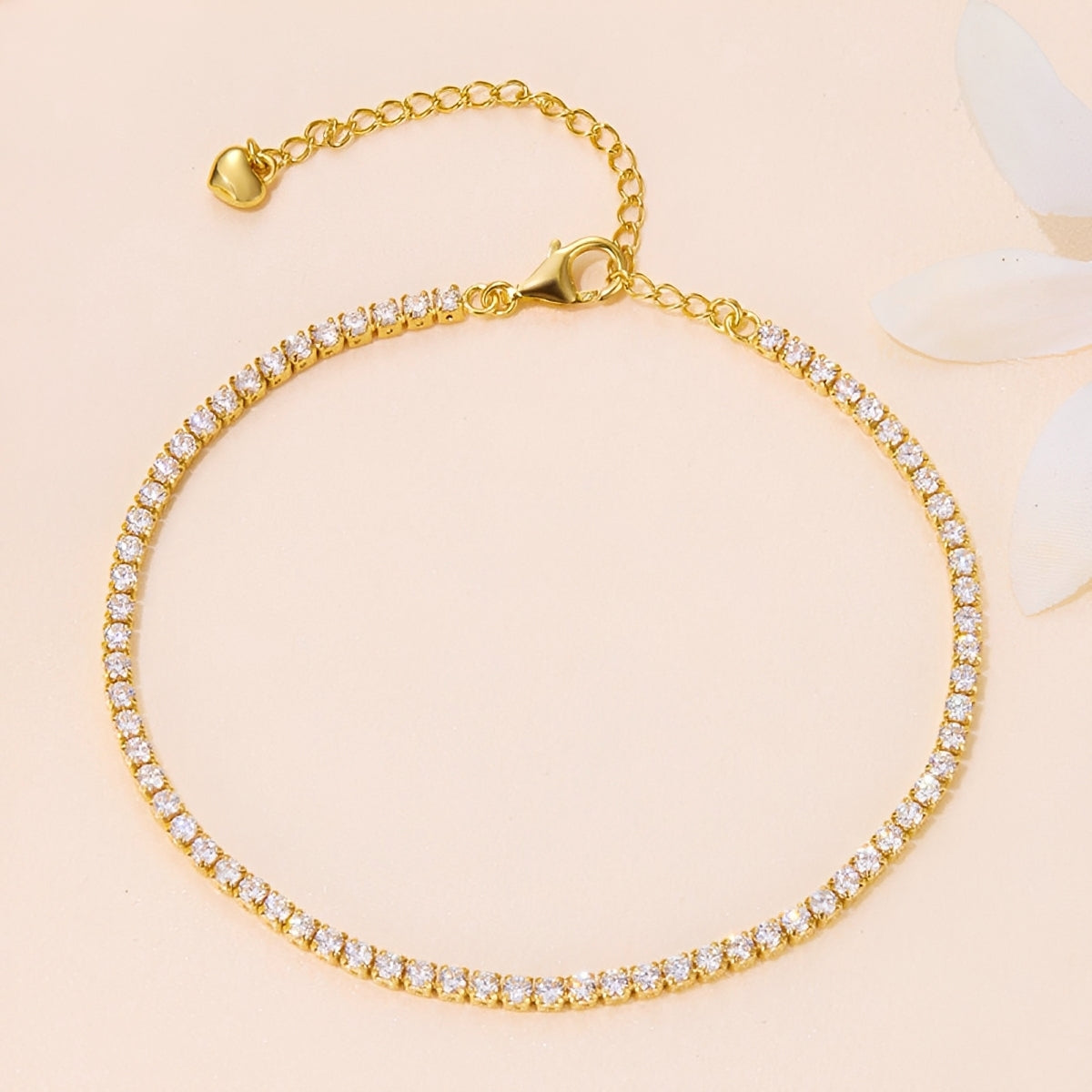 Cher – Elegancka bransoletka z cyrkoniami