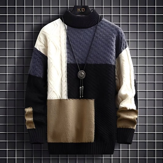 Eugene - Stylowy, swobodny sweter dla panów