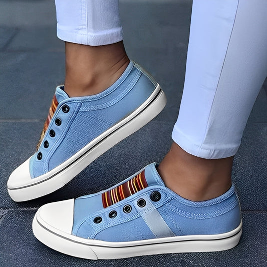 Delphia - Damskie Luźne Canvasowe Buty
