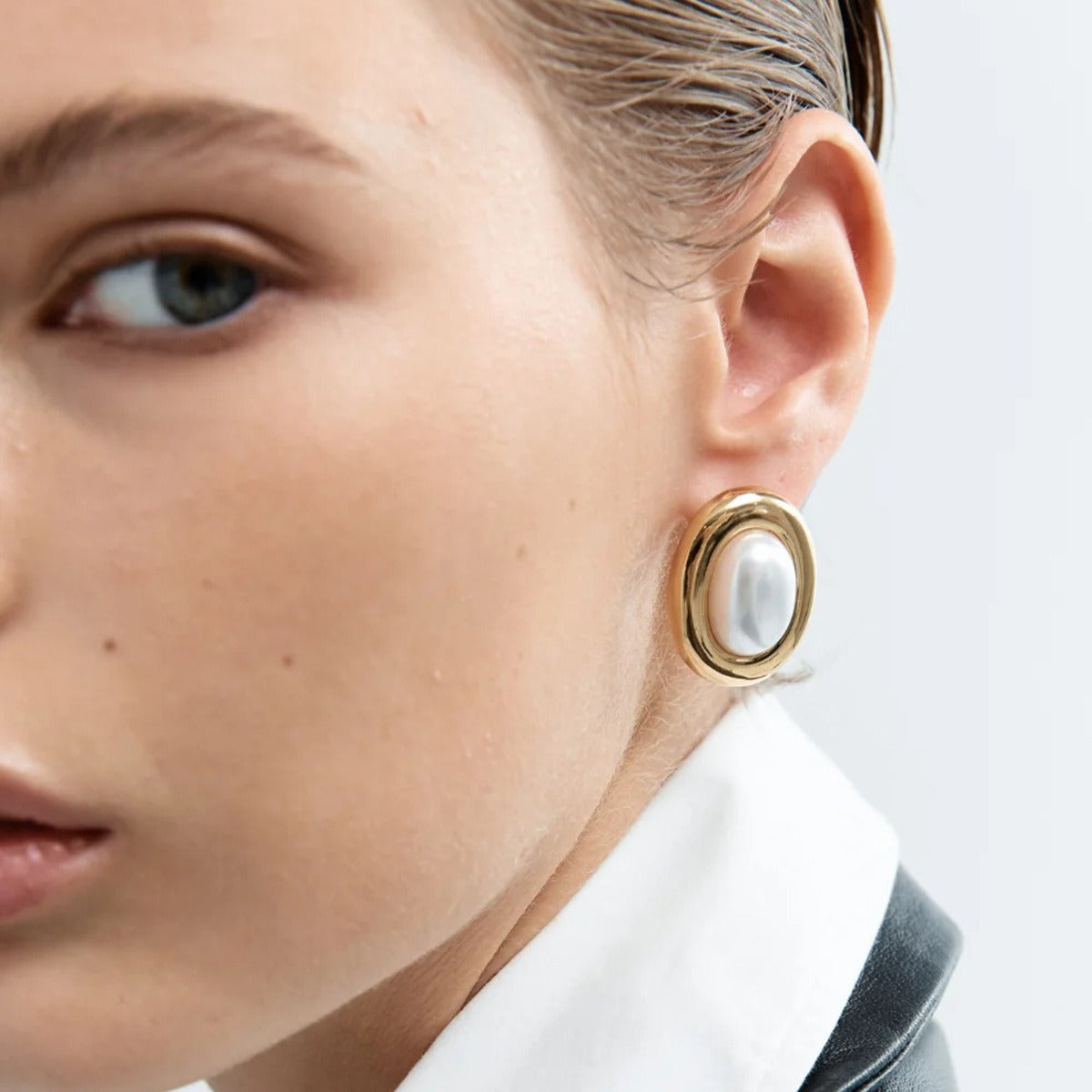 Colette – Kolczyki Vintage z Eleganckim Detalem
