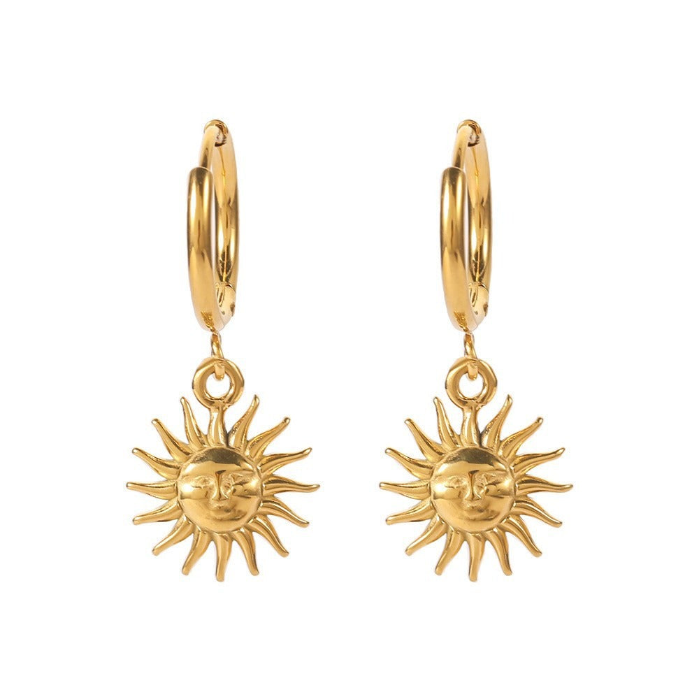 Margaux – Eleganckie kolczyki ze stali tytanowej