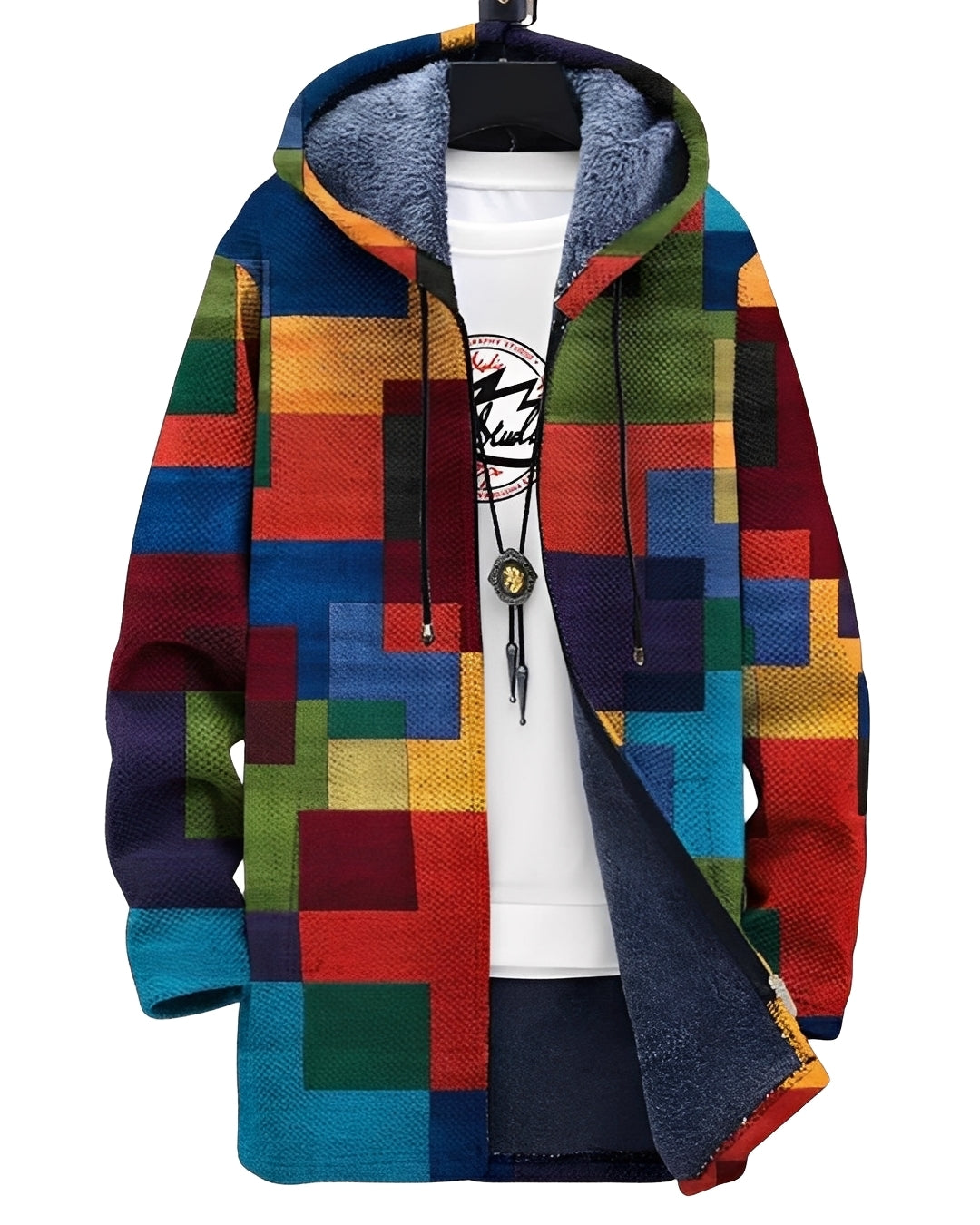 Braiden - Elegancki sweter z artystycznym wzorem dla mężczyzn