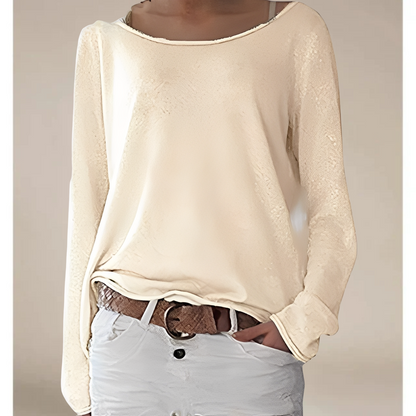 Alexa – Lekki Rundhals-Feinstrickpullover