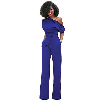 Marie - Modern strapless jumpsuit for women