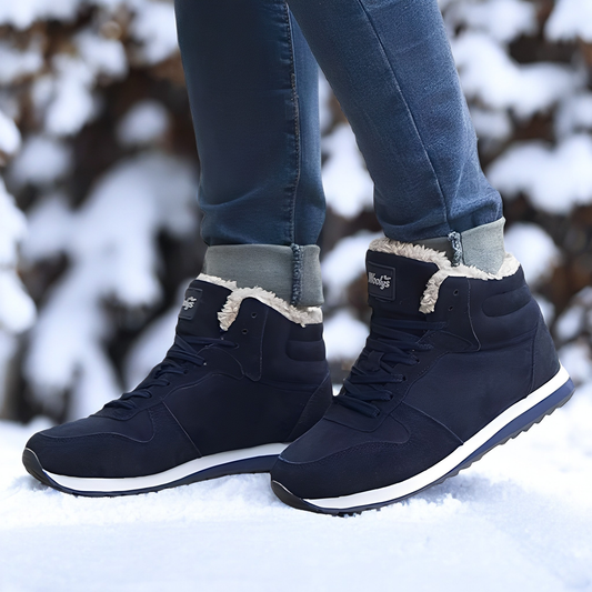 Crosby - Stylowe, ocieplone zimowe buty dla mężczyzn