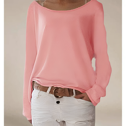 Alexa – Lekki Rundhals-Feinstrickpullover