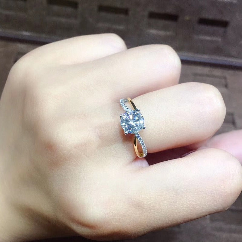 Jane – Pierścionek z złota 18K