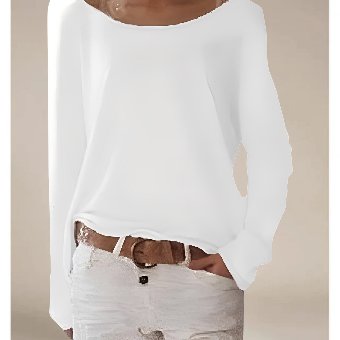 Alexa – Lekki Rundhals-Feinstrickpullover