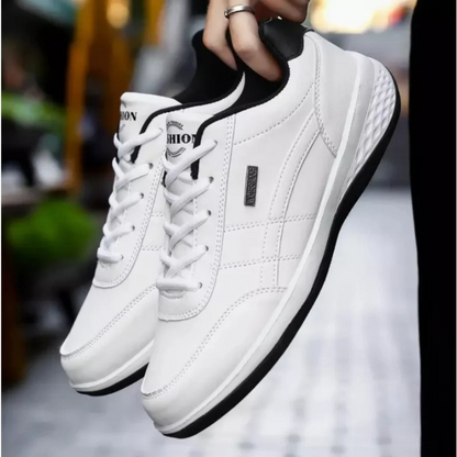 Clarenz - Skórzane Sneakersy Ortopedyczne dla Mężczyzn Komfort
