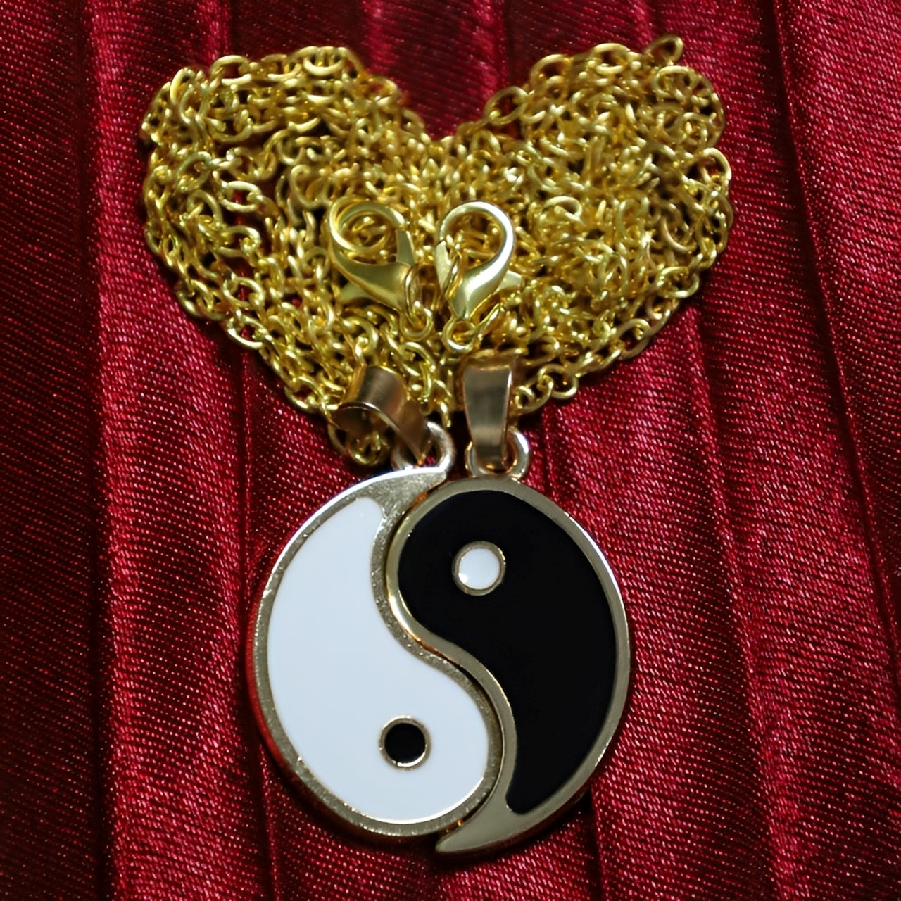 Tao – Naszyjnik Yin Yang rozdzielny dla par lub przyjaciół