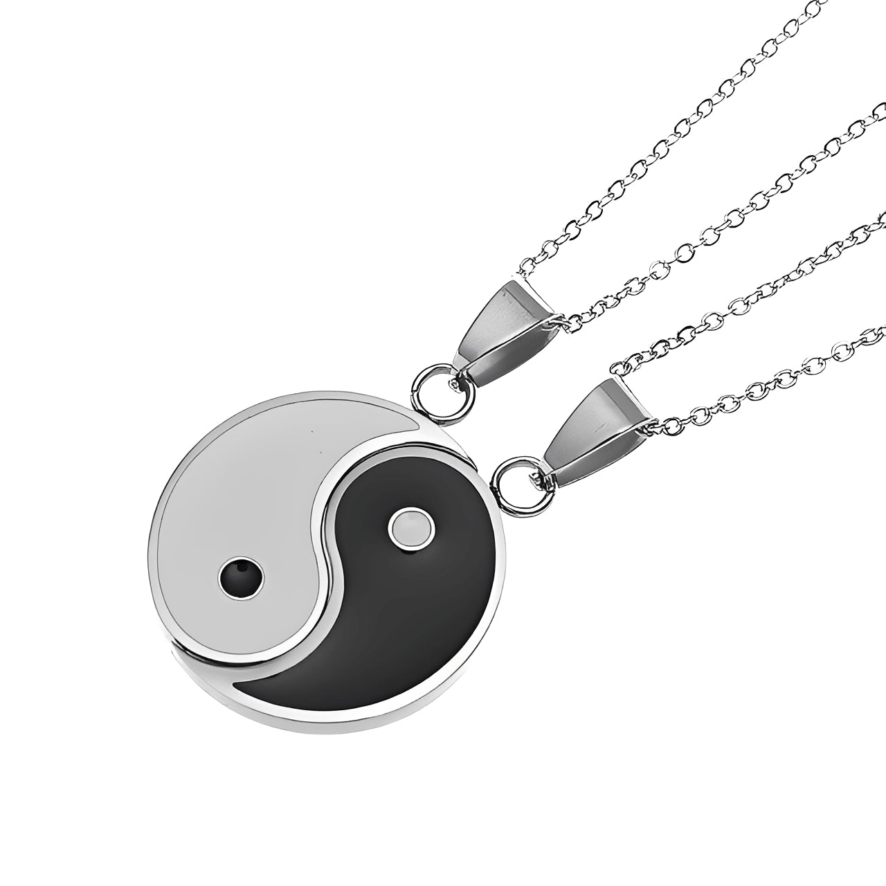 Tao – Naszyjnik Yin Yang rozdzielny dla par lub przyjaciół