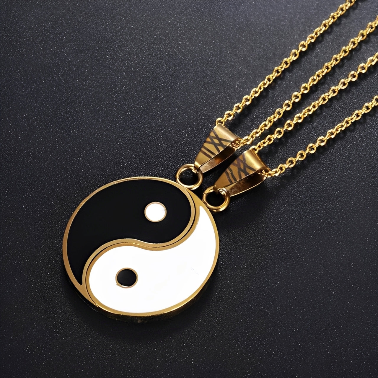 Tao – Naszyjnik Yin Yang rozdzielny dla par lub przyjaciół