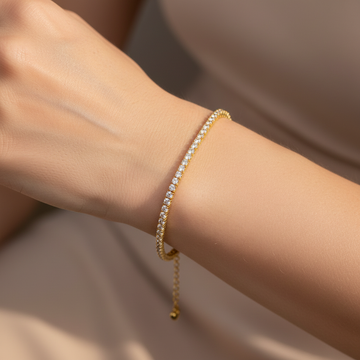 Cher – Elegancka bransoletka z cyrkoniami