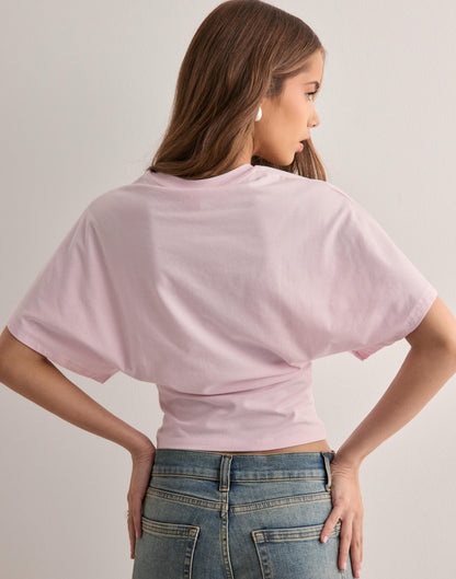 Leonie – Wygodny Top z Elastycznym Pasem