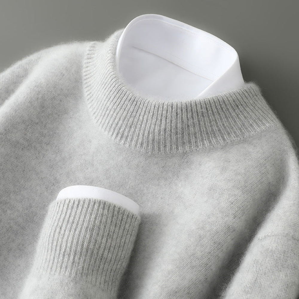 Wayne - Retro gruby pullover dla mężczyzn