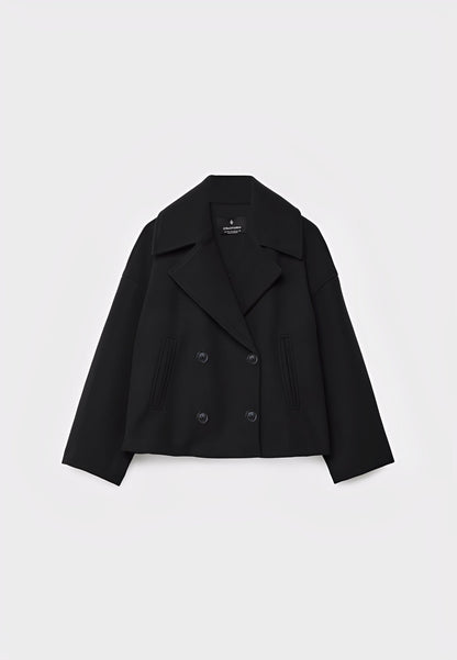Claire – Krótka Elegancka Dwurzędowa Kurtka